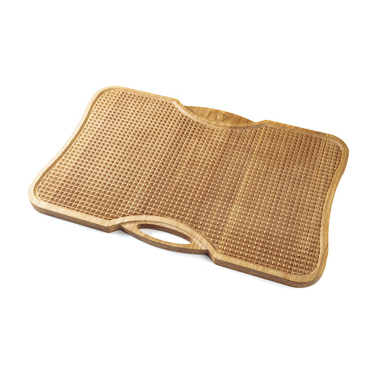Premium Double-Sided Oak Acupressure Board | Reflexology & Stress Relief Tool