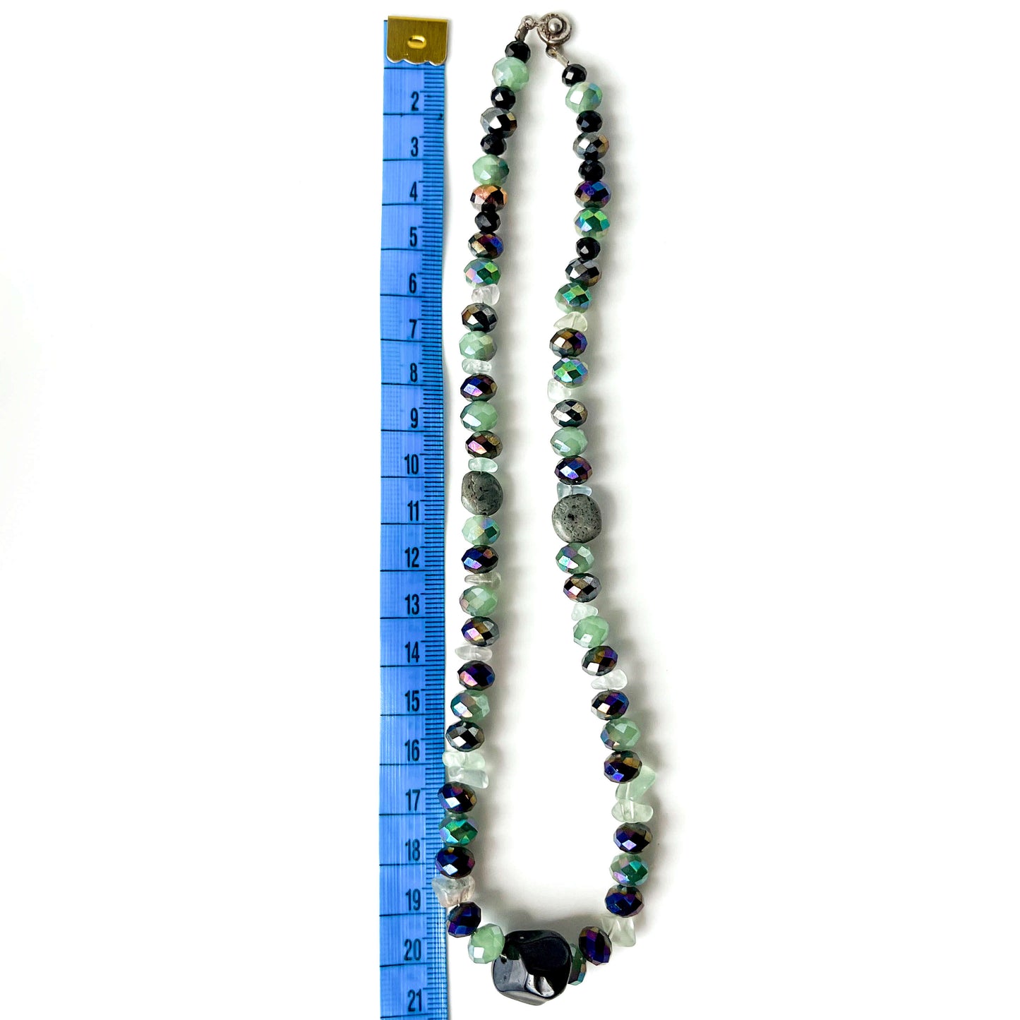 Necklace Agate mix & Aventurine