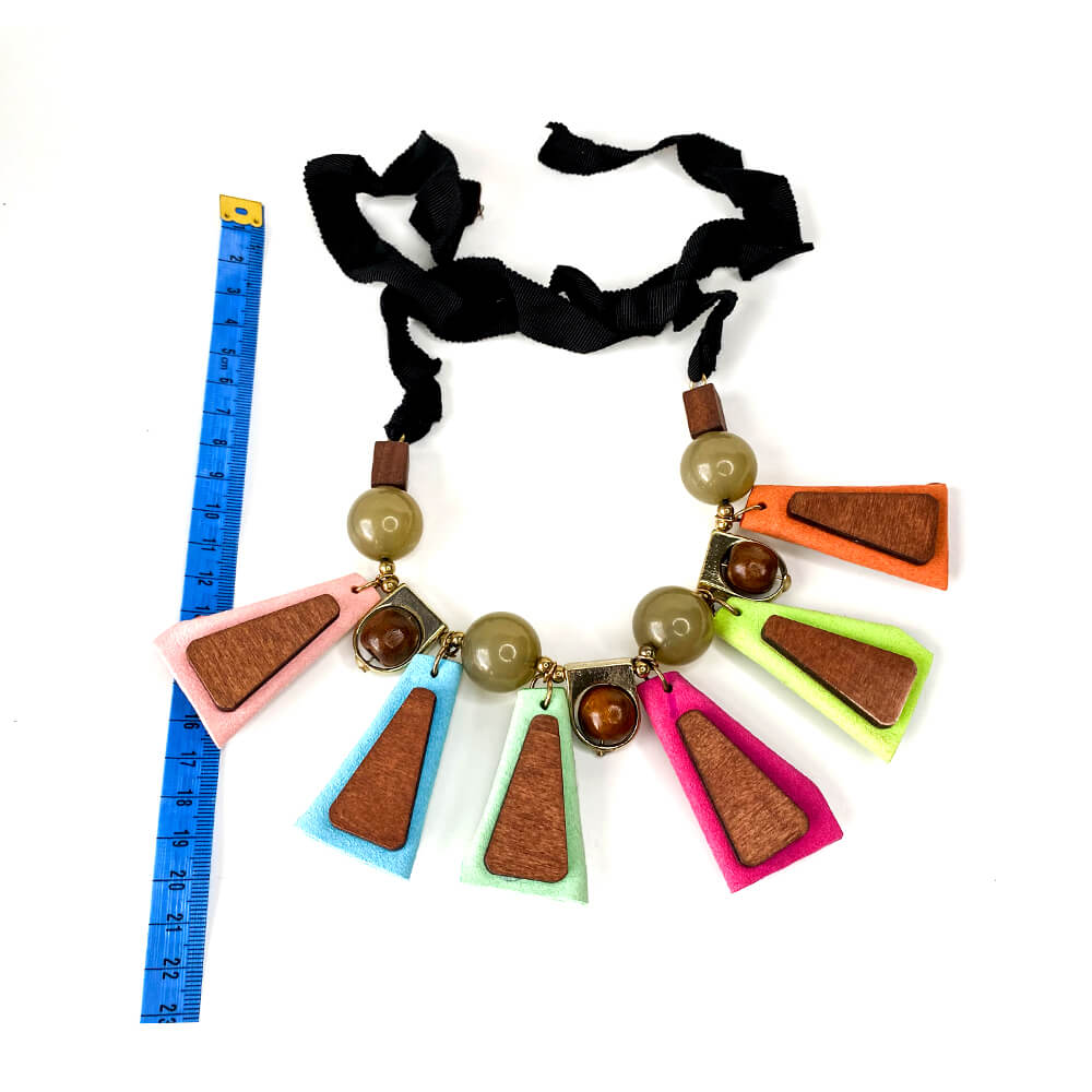 Tassel Necklace Multicolor