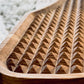 Premium Double-Sided Oak Acupressure Board | Reflexology & Stress Relief Tool