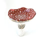 Amanita Mushroom Handmade Ceramic Tealight Candle Holder or Decorative Figure