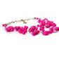 Necklace & Bracelet Set Pink Agate